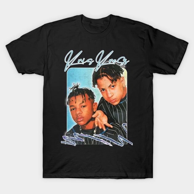 Kris Kross / 90s Aesthetic Fan Art Design T-Shirt by DankFutura